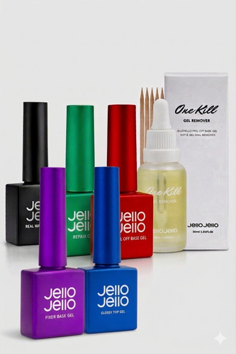 Jello nail - gel, top